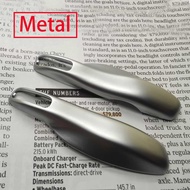 Car Key (Metal ) Trim Shell Cover Replace  For Cayenne Panamera Cayman 971 9YA 718 911 Macan Boxster