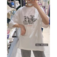 NERDY New Style Disney Co-Branded 101 Dalmatian Cute Round Neck Short Sleeve T-Shirt