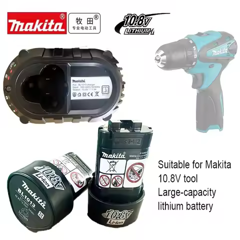 Makita 10.8V battery 3.0Ah2.0Ah ,rechargeable replacement tool battery,10.8V BL1013 BL1020 BL1030 TD