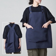 Pure Cotton Apron Household Kitchen Fresh Catering Cake Pet Milk Tea Nail Shop logo Customized Men W