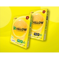 A4 PAPER 70g IK Yellow A4 Paper 70GSM /  80gsm 500 sheets