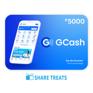 GCash P5000 Top-up Voucher (SMS eVoucher)