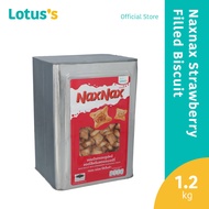 Naxnax Strawberry Filled Biscuit 1.2Kg