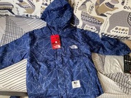 The north face 兒童外套（藍/紅sold ）