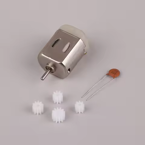 Micro FK-130 Carbon Brush Motor DC 3.6V~ 8.4V High Speed Mini 130 Strong Engine Cooling Hole For RC 