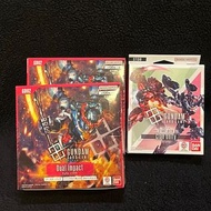 全新 Gquuuuuux 高達卡牌遊戲擴充包原盒 Gundam Card Game GD02 Dual Impact Booster Box 連 Start Deck 起始卡組 共3盒