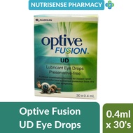 Allergan Optive Fusion Ud Eye Drops 30X0.4ml