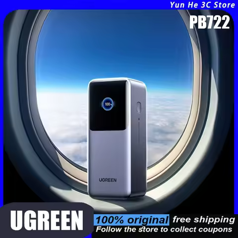 UGREEN pb722 Power Bank 25000mAh High Capacity 200W Fast Charging 3C Certified Air Travel iPhone Hua