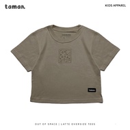 KATUN TAMAKIDS T-shirts for Boys, Girls, Girls, Oversize, Brown, Cotton, Out Of Space, Space Modern,