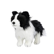 [kxshnhc] Border Collie Stuffed Dog Standing Border Collie Stuffed Toy Plushie Soft Fuzzy for Childr