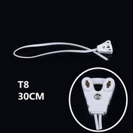 4 pcs/lot T8 Lamp Holder T8 Light Box Line Lamps Socket Cable Holder Lights Base Wire For T8 Fluorescent Tube LDZ3731 Lighting Fixtures Components