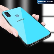 Softcase Glass Kaca Samsung A11/M11 - K701 - Casing For Type Samsung A11/M11 - Softcase Kaca Premium