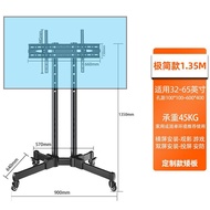 ST#🌳Tv bracket32-60Inch Universal Punch-Free Wall Mount Brackets TV Rack Movable Floor TV Cart WGQN
