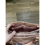 Recomended Preloved Tas Charles and Keith Original Sling Bag Soft Pink