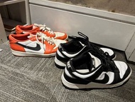 Jordan 1 Low starfish and Nike dunk panda