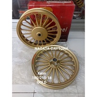 Dijual VELG PELEG DAYTONA XEON 185215-14 P20 ORIGINAL JAPAN Limited