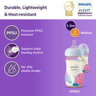 [New] Philips Avent Natural Response PPSU Baby Bottle Medium Flow (9oz/260ml x 2 bottles) SCY943/02