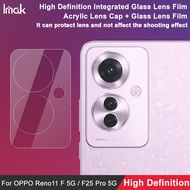[ Lens Film + Cap ] iMak for Oppo Reno11 F 5G Camera Lens Film Reno 11F 5G HD Tempered Glass Screen 
