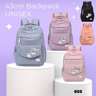 #Korea Backpack High Quality ( Beg Sekolah / School Bag / Beg Galas / Laptop / College ) Design Girl 605