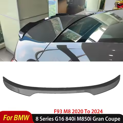 For BMW 8 Series G16 840i M850i Gran Coupe F93 M8 2020 To 2024 Car Rear Roof Sport Spoiler Tail Wing