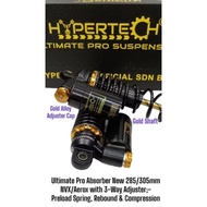NVX/NMAX HYPERTECH UITIMATE PRO ABSORBER PREMIUM BLACK 285MM/305MM