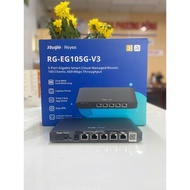 RUIJIE RG-EG105G-V3 LOAD BALANCE - 1000 Mbps Turbo mode, 32 MB flash memory, 128 MB RAM, Supports up