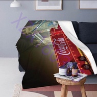 Coca Art Cola Cool CokeS xzx180305 Throw Blanket Fuzzy Warm Throws For Winter Bedding 3D Printing Soft Micro Fleece Blanket 10