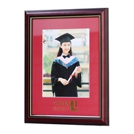 Photo Frame Photo Frame Size 27cm Graduation Photo 5YA1 Solid Wood Retro Can Arbitrarily Swing Table