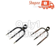 3 TEETH STEEL FORK 3 TEETH STEEL FORK PATTERN 3T BLACK STEEL FORK HEAVY DUTY STEEL FORK