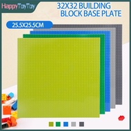 25*25CM/32*32 Dots Building Blocks Base Plate Dots Bricks Baseplate DIY Plastic Board Construction