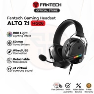 Fantech Alto 7.1 HG26 Gaming Headset | 7.1 Virtual Surround Sound | Detachable Mic | RGB Lighting
