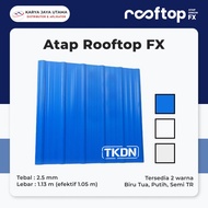 Atap uPVC Rooftop FX | Doff | Semi Transparan | Atap Single Layer