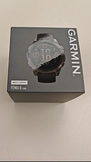 GARMIN - Fenix 8 - 47 MM AMOLED Sapphire GPS Smart Watch
