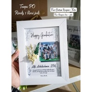 1st Anniversary 2D 5r Frame Birthday Gift, Anniversary Gift, wedding Gift, Graduation Gift, Graduati
