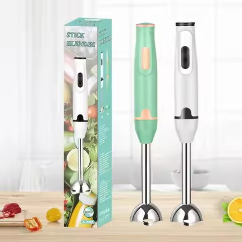 Stainless Steel Handheld Blender Multipurpose EU Plug Food Stick Mixer Vegetable Grinder Food Grade 