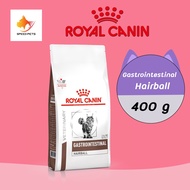 Rayal canin Gasttrointes Hairball 400g อาหารแมว บำรุง ผิวหนัง ป้องกันการเกิดก้อนขน 400g