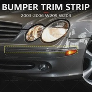 for 2003-2006 W209 W203 for Mercedes-Benz CLK320, CLK500, CLK55 AMG, C55 AMG Chrome Bumper Trim Stri