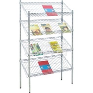 Storage racks, large electroplated shelves, Yiwu online hardware wire chrome-plated products, direct
