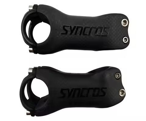 SYNCROS-Full Carbon Fiber Stem, Bike Parts, 6, 17 Degrees, Black