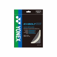 YONEX BG Exbolt 65 Badminton String - White
