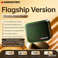 Monster DS01 Portable Mini Bluetooth 6.0 Wireless Speaker, Built-in Subwoofer, Loud Volume & Deep Ba