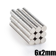100 PCS/50PCS 6 x 2 mm Bulk Small Round Disc Magnets Powerful Craft NdFeB Magnet N35