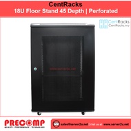 CentRacks 18U (45cm x 85cm x 60cm) Floor Stand Server Rack (CM18UB450F/CP18UB450F)
