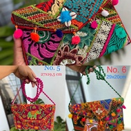 Authentic handmade Clutch from India Indian Bag/ Indian Ethnic Bag/ Banjara Bag/ Cute Bag/