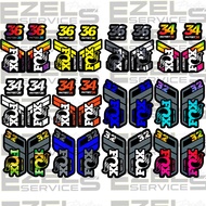 FOX 32-34-36 FORK DECALS STICKER | EzelservicesPH Fork Basikal