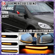 [P K A M] 1Pair LED Rearview Mirror Turn Signal A1698201121 1698201221 for -Class W169 W245 07-12 In