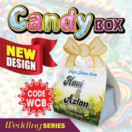 ECO PRINT MALL/Giftanda/Kotak Kahwin/Goodies Box Kahwin/Wedding Door Gift Box/Candy Gift Box/Custom 