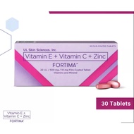 Fortima (Vitamin E + Vitamin C + Zinc) 30 tablets UNILAB