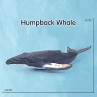 【Grosir Murah】Mainan Simulasi Ikan Paus / Hiu / Lumba-Lumba Bahan Plastik Untuk Anak Whale