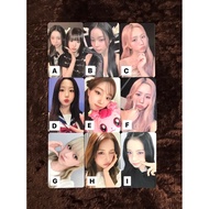 [READY] OFFICIAL PHOTOCARD NMIXX LILY HAEWON JIWOO KYUJIN SULLKYU PC LD BENE POE POB LUCKYDRAW EXPER